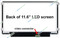 Acer ASPIRE ES1-111M SERIES Laptop Screen 11.6 SLIM LED BOTTOM RIGHT WXGA HD