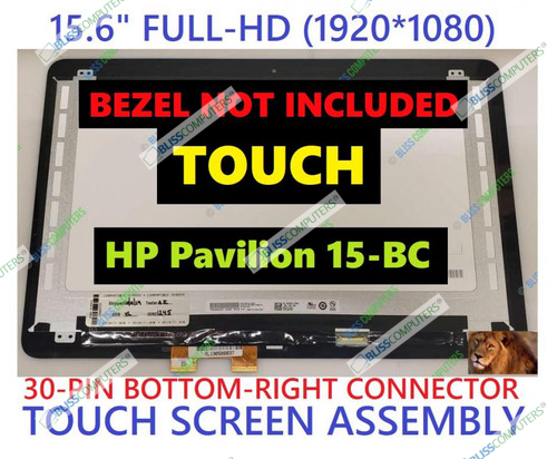 15.6" FHD LCD Touch screen Digitizer HP Pavilion 859098-001 15-BC060NR