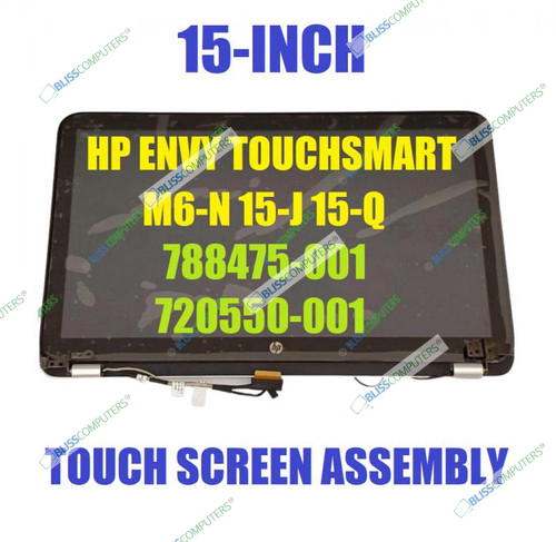 HP ENVY 15-q207TX LCD Display Touch Screen Complete Assembly
