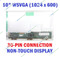 10.2 inch LED LCD Screen For Samsung NP-NC10 NP-NC10-KAY2DE WSVGA Netbook Display