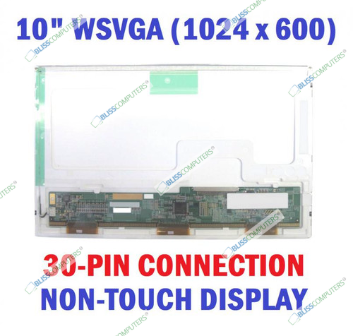 Chunghwa CLAA102NA0ACW 10.2' WSVGA 1024x600 (Matte) LED ,LCD ONLY (Or Compatible Model)