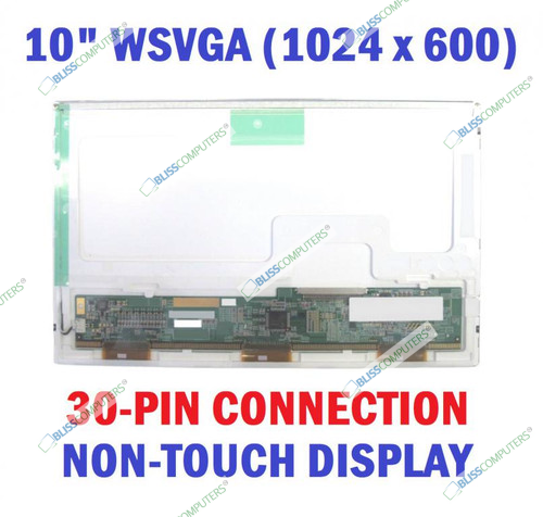 Generic 10.2 Laptop Screen 1024x600 WSVGA HD LED DIODE CLAA102NA0ACW for MSI Wind U100 etc