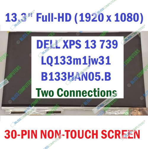 13.3" Laptop LCD Screen AUO For B133HAN05.0 1080p FHD 30pins IPS NON-TOUCH Panel