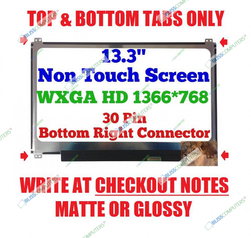 BLISSCOMPUTERS New Screen Replacement for Lenovo Thinkpad L380 (20M5, 20M6), HD 1366x768, Matte, LCD LED Display