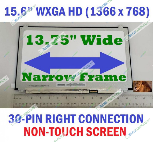 New Generic LCD Display FITS - HP Pavilion L01676-001 15.6" HD WXGA eDP Slim LED Screen only Non-Touch