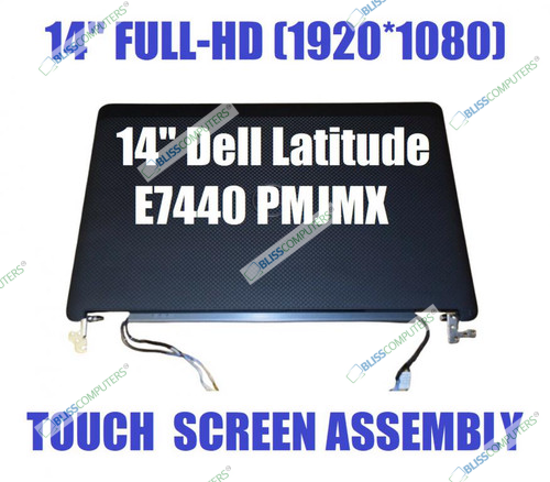 Complete assembly For Dell Latitude e7440 LCD LED Display touch screen PMJMX