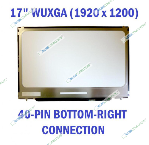 matte 17- led laptop screen for apple macbook pro 17 unibody a1297