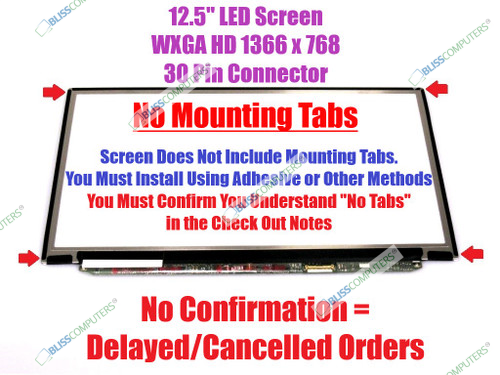 LCD Screen Dell Latitude E7240 E7250 laptop B125XTN01.0 12.5"