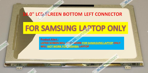Replacement Samsung LTN140AT21-603 Laptop Screen 14" LED LCD HD Display
