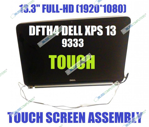 New Genuine Dell Xps 13 9333 13.3" Touchscreen Assembly Fhd Dfth4 0dfth4