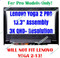 13.3" LED LCD Lenovo Yoga 2 PRO 13 LTN133YL06-H01 W/ touch digitizer and Bezel