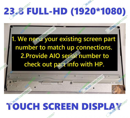 L17303-274 Hp LCD 23.8 FHD IPS 250nits BV Slim AIT LGD Pavilion 24-K0002NV AIO