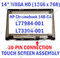 New Genuine HP Chromebook X360 14B-CA 14.0" HD LCD Touch Screen Panel L77984-001