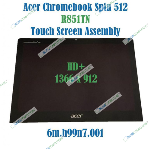 Acer Chromebook Spin 512 R851TN 12" LCD Touch Screen REPLACEMENT