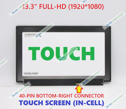 New 13.3" Fhd Ag Display Screen Panel Auo Au Optronics B133hak02.2 H/w:0a