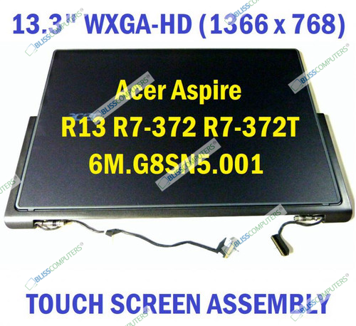 New Acer Aspire R13 R7-372T 13.3" FHD Touch screen Assembly 6M.G8SN5.001