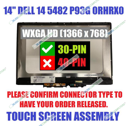 Dell 391-BDVX 14.0" FHD 1920X1080 Touch Screen Assembly