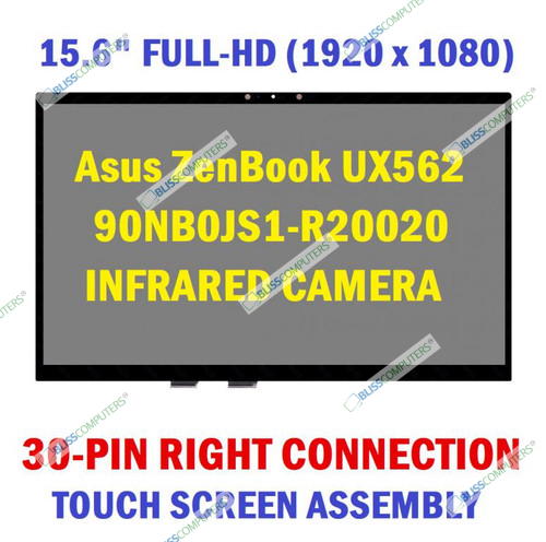 15.6" FHD LCD Display Touch Screen Digitizer Assembly ASUS Q526 Q526FA