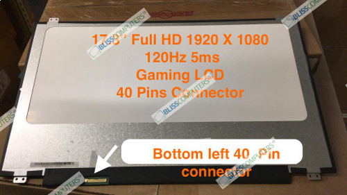 MSI GL73 8SE-010US 17.3" 94% NTSC 120Hz Full HD 1920x1080 40 pin LCD Display Screen Panel REPLACEMENT