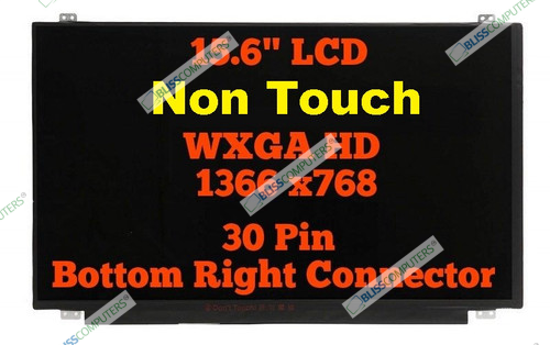 New 15.6" Led Hd Glossy Display Screen Panel Like Compaq Hp Sps L07627-ld1