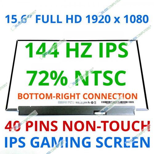 New Screen REPLACEMENT N156HRA-EA1 Rev.C1 FHD 1920x1080 144Hz IPS Matte LCD LED Display