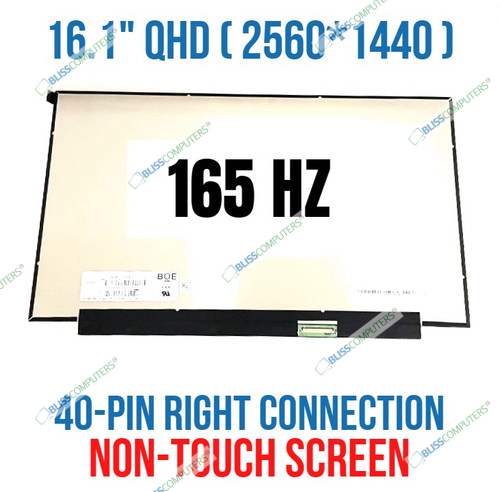 REPLACEMENT NE161QHM-NY1 RAW PANEL 16.1" QHD AG 165Hz LCD LED Screen New