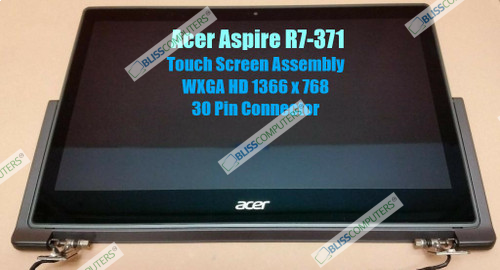 Acer Aspire r13 r7-371 r7-371t LCD LED touch screen assembly FHD WHOLE hinge up