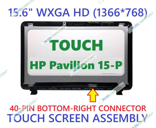HP Pavilion 15-p043cl 15.6" Genuine Glossy LCD Touch Screen N156BGE-L31 Rev.C2