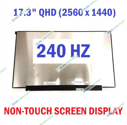 240hz 2.5k 17.3"wqhd Ips Laptop Lcd Screen For Msi Gs Stealth Gs77 12ugs