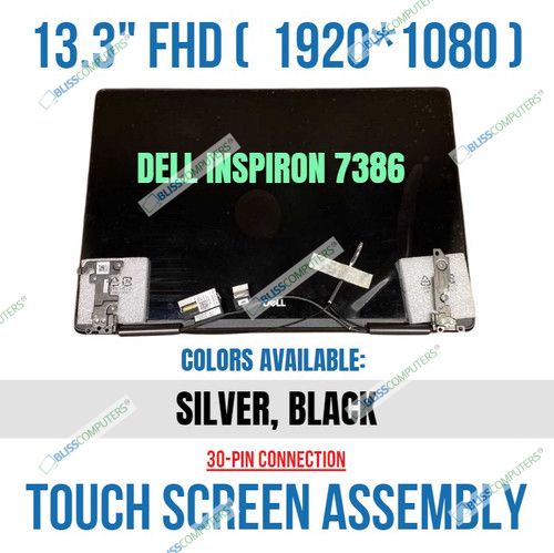 Dell Inspiron 7386 Touch Top Assembly 1920x1080 Silver 13.3"
