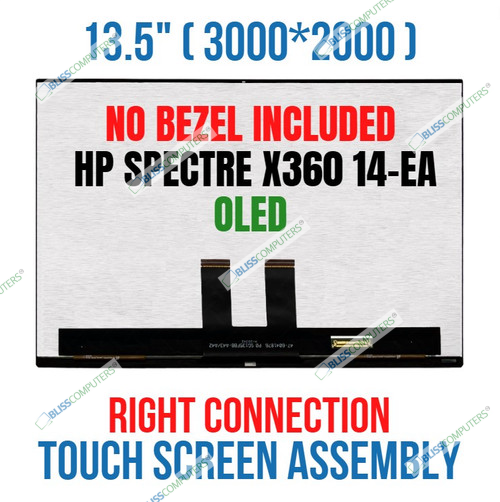 13.5" OLED LCD Touch Screen Digitizer Assembly HP Spectre x360 14-ea 14t-ea