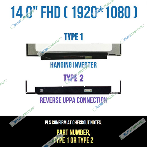 14" IPS LCD Screen B140HAN03.2 HW1A FHD Display Acer Swift 5 SF514-51-777U