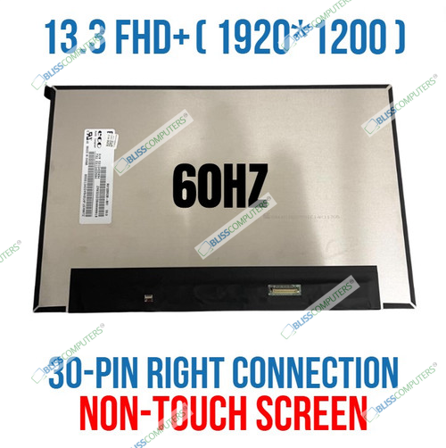 13.3" 1920x1200 LCD Screen IPS Display Panel B133UAN01.2 NV133WUM-N61 M133NW4J R3