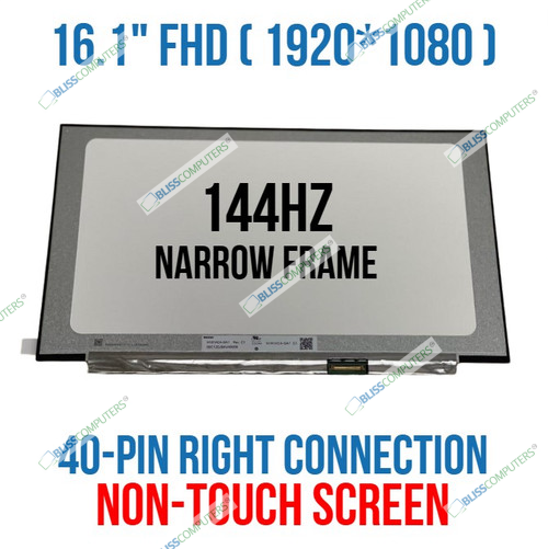New HP 16-D LCD Screen Victus Display Panel 16.1" FHD 144hz 250 nits M62237-001