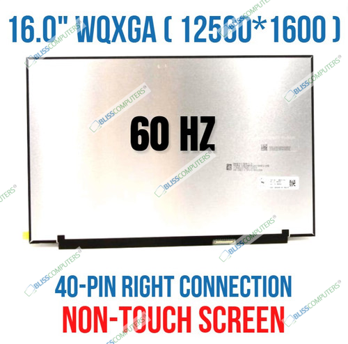 16" 16:10 120Hz WQXGA LCD Screen IPS Display NE160QDM-N62 V8.0 BOE09B6 2560x1600