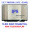 13.3" 100% sRGB 16:10 FHD LCD Screen IPS Display LP133WU1-SPD2 LP133WU1(SP)(D2)