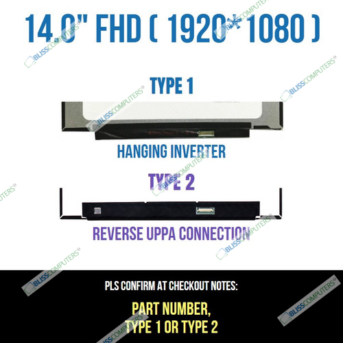 B140han03.2 Hw1a H/w:1a Lcd Panel Acer Swift 5 Sf514-51-777u P/n Auo323d