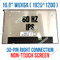 NV160WUM-N45 FHD LCD LED Display 60Hz eDP 30 Pin Panel Screen 1920X1200 IPS