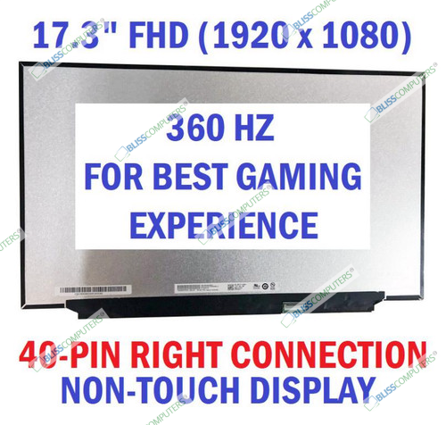 360Hz 17.3" FHD IPS Laptop LCD SCREEN MSI GE76 Raider 11UG-054 11UG-1048