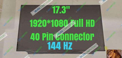 Boehydis NV173FHM-NX4 17.3" 1920x1080 BOE LED LCD Screen Panel