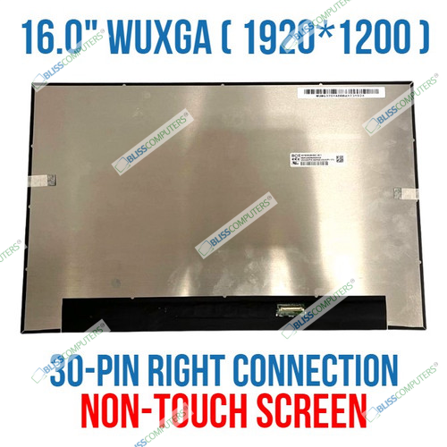 N10910-001 16.0" Raw Panel Wuxga Ag 400 Uwva