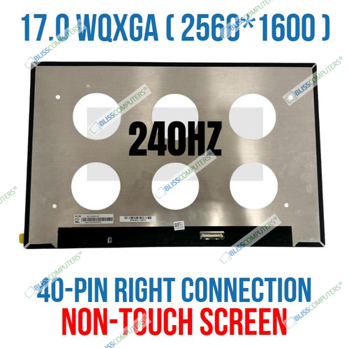 240hz 2.5k 17.0" Wqxga Ips Laptop Lcd Screen Boe Ne170qdm-nz1 2560x1600