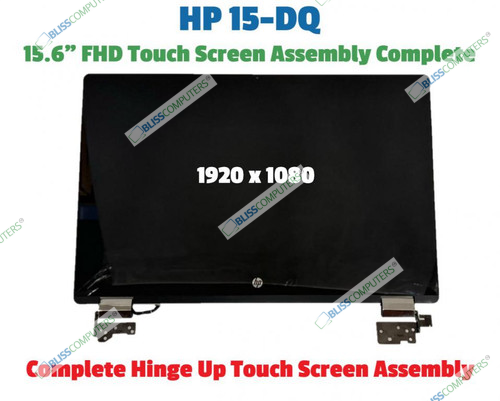 HP Pavilion X360 15-DQ0078NR 15-DQ0081NR LCD Touch Screen Digitizer Bezel