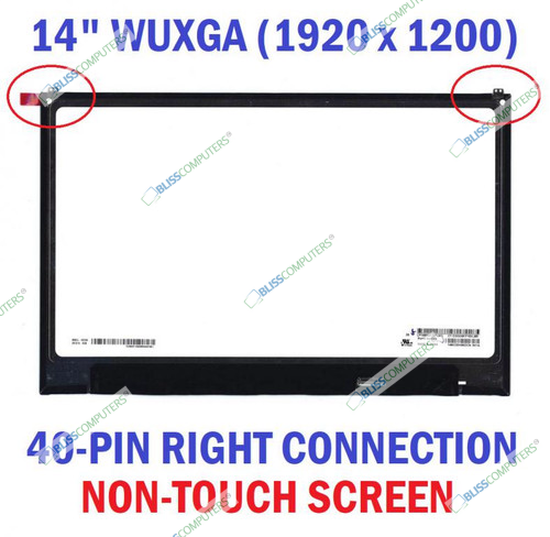 14.0" FHD LCD Screen Display IPS Panel LP140WU1-SPF1 1920x1200 30 Pin 100% sRGB