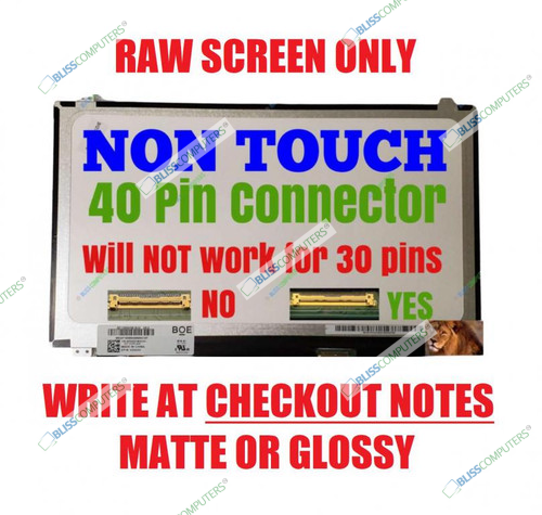 REPLACEMENT Screen Dell P/N 7JX0P DP/N 07JX0P HD 1366x768 Glossy LCD LED