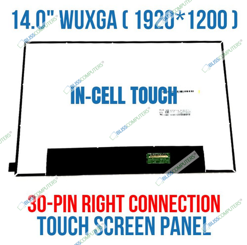 HP LCD Screen Display Raw Panel 1920X1200 14" Touch WUXGA AG UWVA 250 nits TOP N22327-001 Replacement Screen