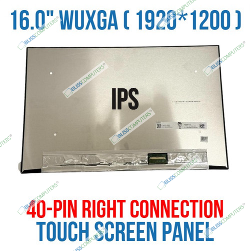 HP LCD Display Raw Panel 16" WUXGA 250 TOP N14762-001 Replacement Screen