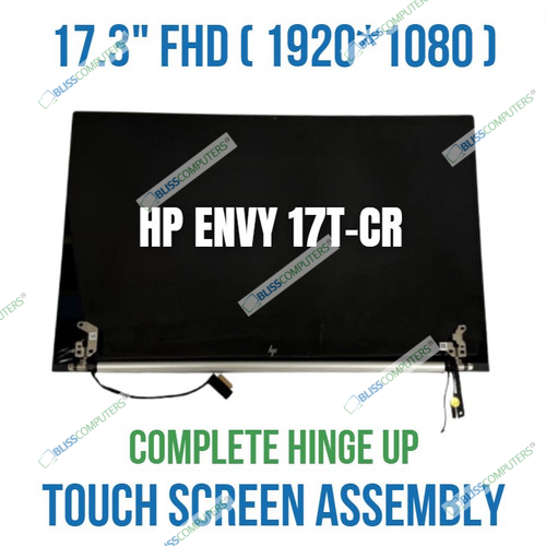 HP Envy 17T-CR100 17T-CR0000 Touch Screen 17.3" FHD N13553-001 hinge up Assembly