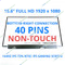 15.6" Screen Replacement HP Victus 15-FA0017TX 15-FA0047NE 15-FA0074NE 40 pin 144hz FHD 1920x1080 LCD Non Touch Display Panel