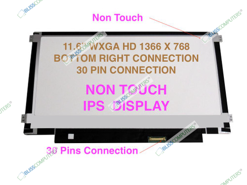 11.6" HD IPS LCD Screen LED Display Panel Non Touch LTN116AL01-301 B116XAN04.0 LTN116AL02 N116BCA-EA1 Rev.c1